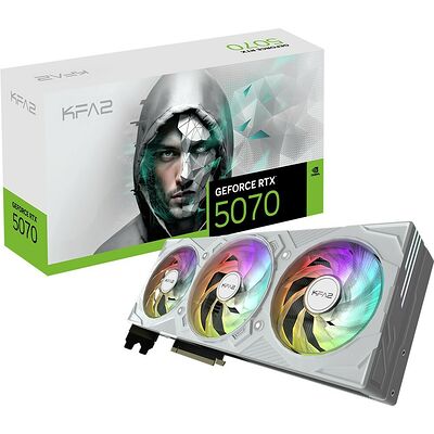 KFA2 GeForce RTX 5070 EX Gamer 1-Click OC White