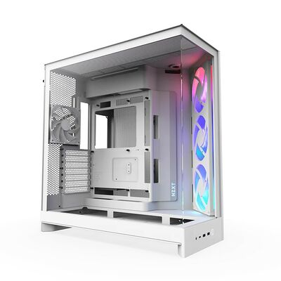 NZXT H9 Flow RGB (2025) - Blanc