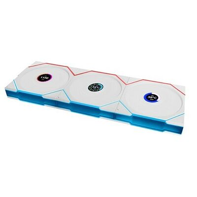 Lian Li Uni TL-LCD Wireless Reverse 140 (Pack de 3) - Blanc