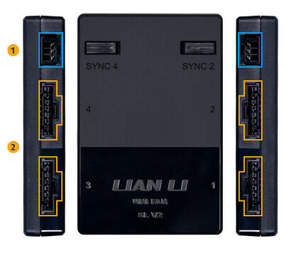 Lian Li Uni Fan SL-Infinity L-Connect - Noir (image:2)