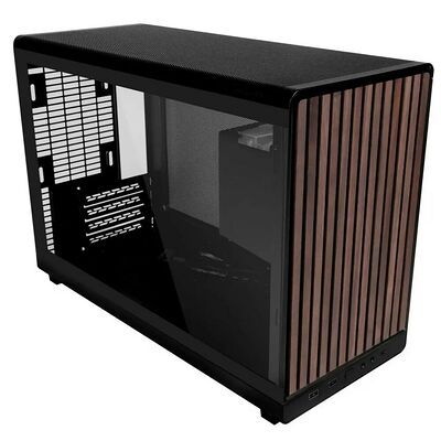 Lian Li A3-mATX Window - Noir / Bois Foncé
