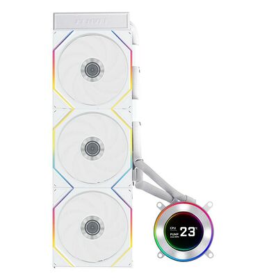 Lian Li Hydroshift II LCD-C 360TL Wireless Blanc - 360 mm