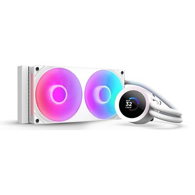 NZXT Kraken Plus 240 RGB - Blanc - 240 mm