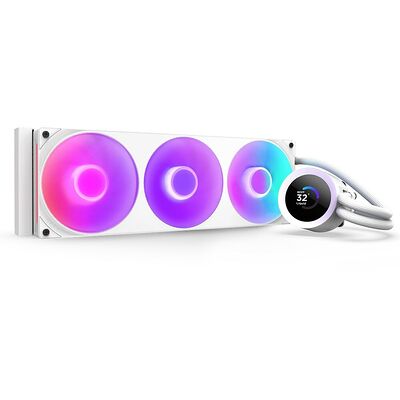 NZXT Kraken Plus 360 RGB - Blanc - 360 mm