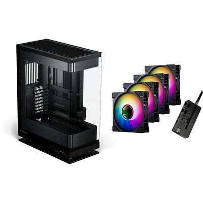 Phanteks Evolv X2 - Noir + 4 ventilateurs M25G2-120 D-RGB