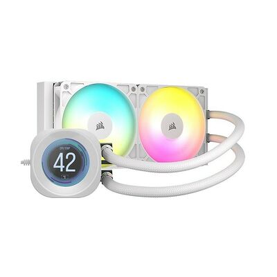Corsair Nautilus RS ARGB Blanc - 240 mm + LCD Module