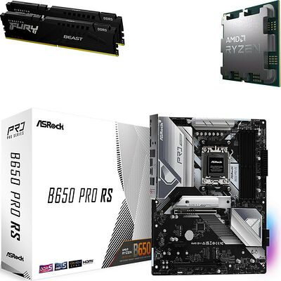 Kit évo Ryzen 7 7800X3D (Bulk) + B650 PRO RS + 32 Go