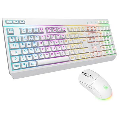 The G-Lab Combo Tungsten EX - Blanc (AZERTY)