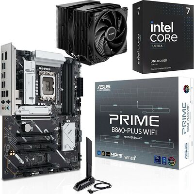 Trio Intel Core Ultra 7 265KF + ASUS PRIME B860-PLUS WIFI + Pure Rock Pro 3