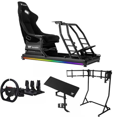Thermaltake Sim Racing Bundle (Noir)
