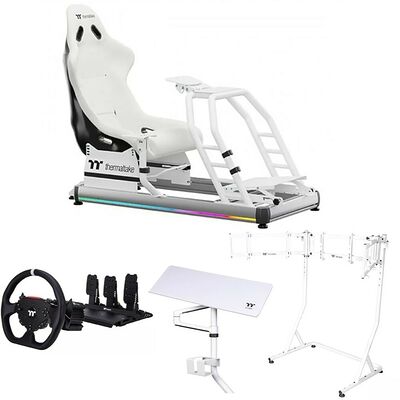 Thermaltake Sim Racing Bundle (Blanc)