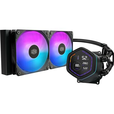 Cooler Master MasterLiquid Core Nex Digital 240 ARGB - Noir