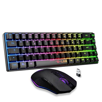 The G-Lab Combo Hydrogen Wireless - Noir (AZERTY)