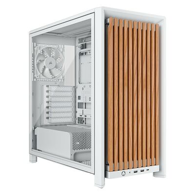 Corsair Frame 4000D RS Wood - Blanc