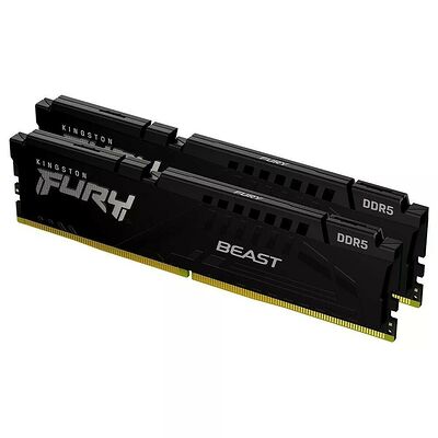 DDR5 Kingston Fury Beast - 64 Go (2 x 32 Go) - 5200 MHz - CAS 40