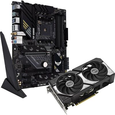 Asus GeForce RTX 5060 Ti DUAL OC + TUF GAMING B550-PLUS WIFI II