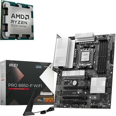 Duo AMD Ryzen 7 9850X3D (Tray) + MSI PRO B850-P WIFI