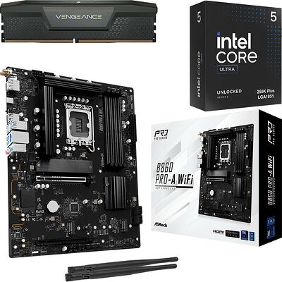 Kit évo Core Ultra 5 250K Plus + B860 Pro-A WiFi + 16 Go