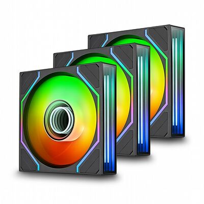 Thermaltake Swafan 120 EX Infinity ARGB Tripack - 120 mm - Noir (Pack de 3)