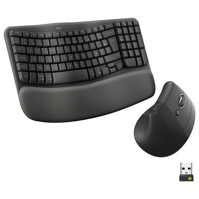 Logitech Wave Keys and Lift Combo