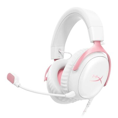 HyperX Cloud III - Blanc/Rose