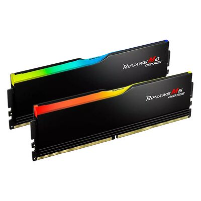 DDR5 G.Skill RipJaws M5 Neo RGB Noir - 32 Go (2 x 16 Go) 6000 MHz - CAS 36