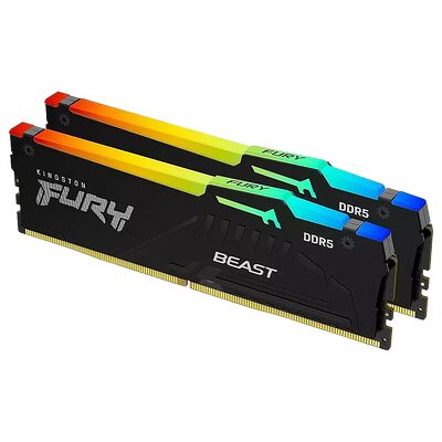 DDR5 Kingston Fury Beast RGB - 32 Go (2 x 16 Go) - 5600 MHz - CAS 36