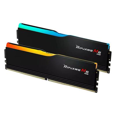 DDR5 G.Skill RipJaws M5 Noir RGB - 32 Go (2 x 16 Go) 6000 MHz - CAS 36