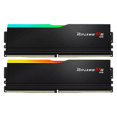 DDR5 G.Skill RipJaws M5 Noir RGB - 32 Go (2 x 16 Go) 6800 MHz - CAS 34
