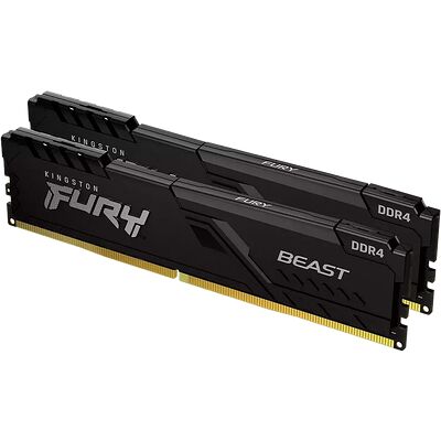 DDR4 Kingston Fury Beast - 16 Go (2 x 8 Go) 3200 MHz - CAS 16