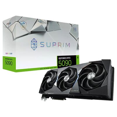 MSI GeForce RTX 5090 SUPRIM SOC
