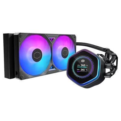 Cooler Master MasterLiquid 240 Atmos II LCD ARGB - Noir