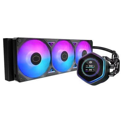 Cooler Master MasterLiquid 360 Atmos II LCD ARGB - Noir