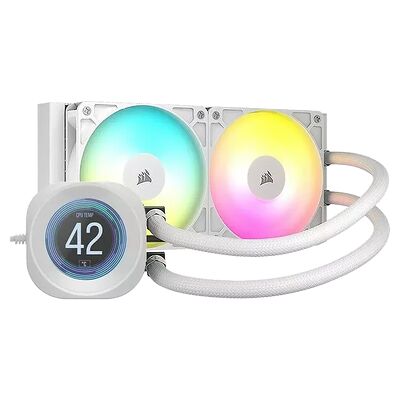 Corsair Nautilus RS ARGB Blanc - 240 mm + LCD Module