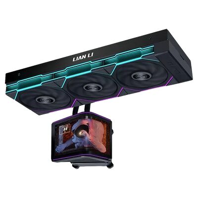 Lian Li Hydroshift II OLED Curved 360TL Noir - 360 mm