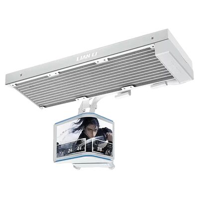 Lian Li Hydroshift II OLED Curved 360 Fanless Blanc - 360 mm