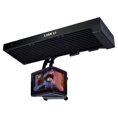 Lian Li Hydroshift II OLED Curved 360 Fanless Noir - 360 mm