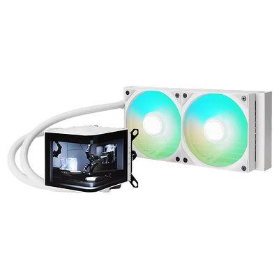 TRYX PANORAMA ARGB Blanc - 240 mm
