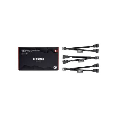 Dédoubleur PWM gainé Noctua NA-SYC1 chromax.black