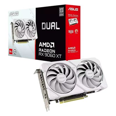 Asus Radeon RX 9060 XT DUAL 16G WHITE