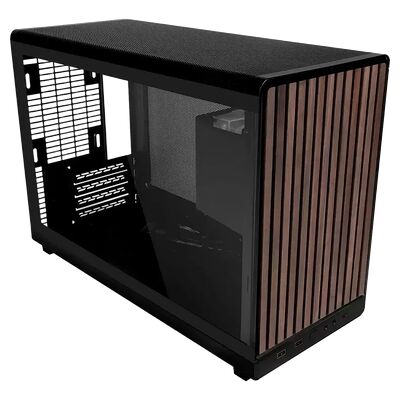 Lian Li A3-mATX Window - Noir / Bois Foncé