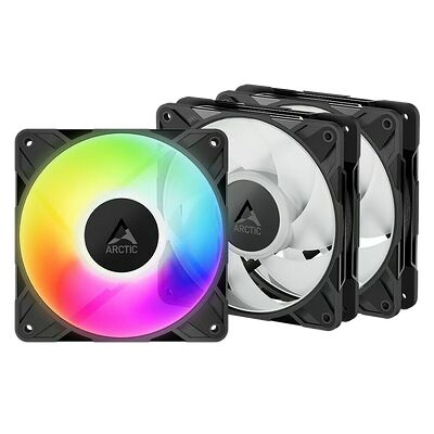 Arctic P12 Pro ARGB (Pack de 3) - Noir