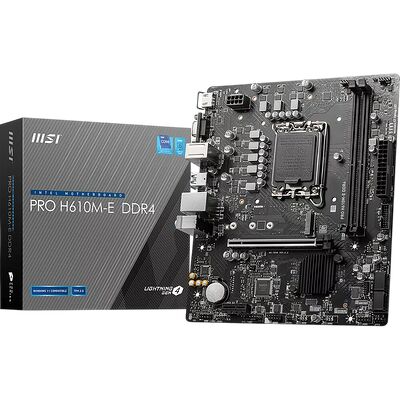 MSI PRO H610M-E DDR4