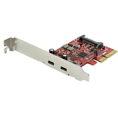 Startech Carte contrôleur USB 3.1 Type C - 2 ports - PCI-Express