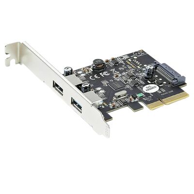 Startech Carte contrôleur USB 3.1 - 2 ports - PCI-Express