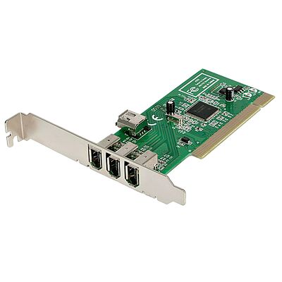 Startech Carte contrôleur FireWire 400 - 4 ports - PCI