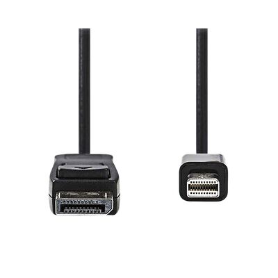 Nedis Câble DisplayPort / Mini DisplayPort - Noir - 2 m