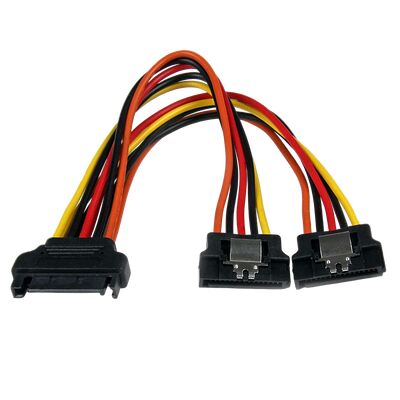 Startech Câble répartiteur SATA vers 2x SATA avec verrouillage - 15 cm