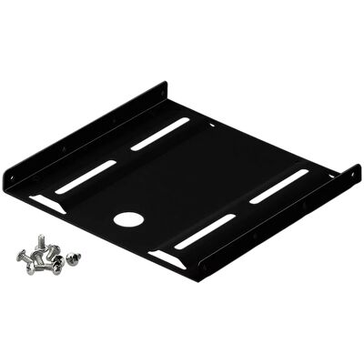 Adaptateur 3.5" pour 1 HDD/SSD 2.5" - Noir