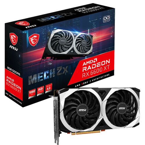 MSI Radeon RX 6600 XT MECH 2X 8G OC
